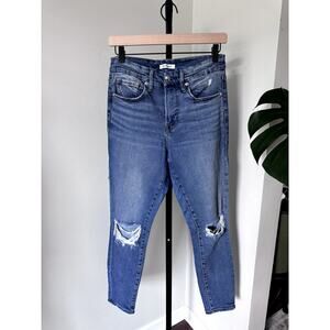 Good American Good Legs Distressed Jeans